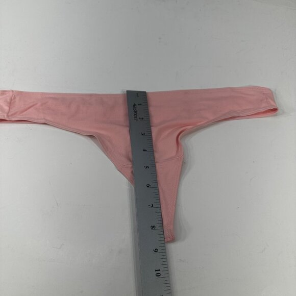 Hanes Women's Size 7 Large Panty Thong Pink New Without Tags - Picture 5 of 6